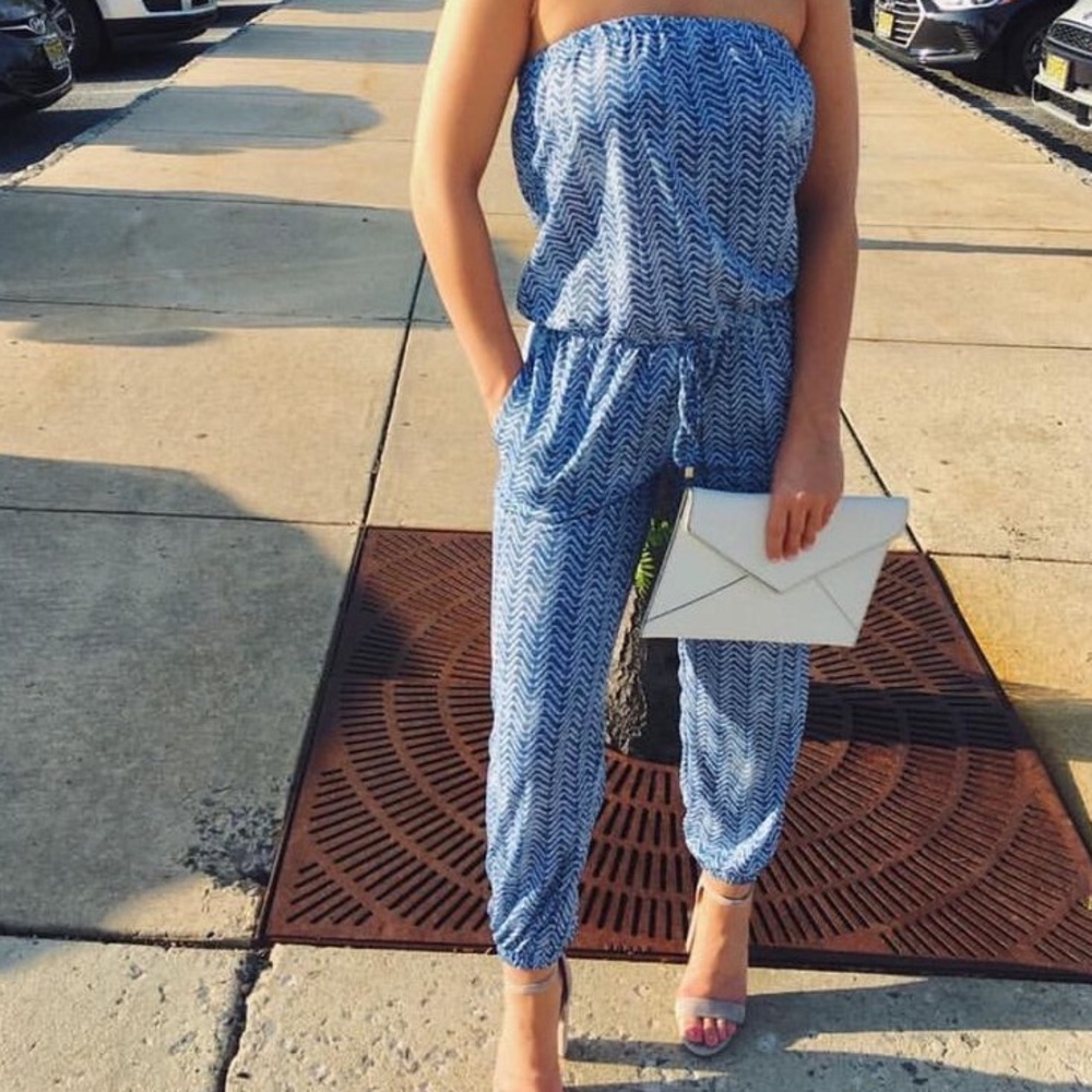 Abbeline Strapless Romper